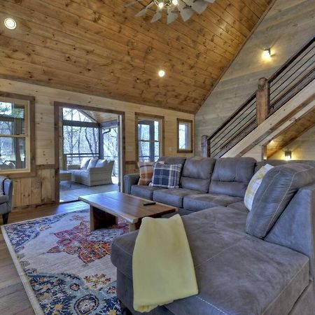 Rosewood Retreat - Hot Tub Fire Pit Pool Table Villa Blue Ridge Exteriör bild