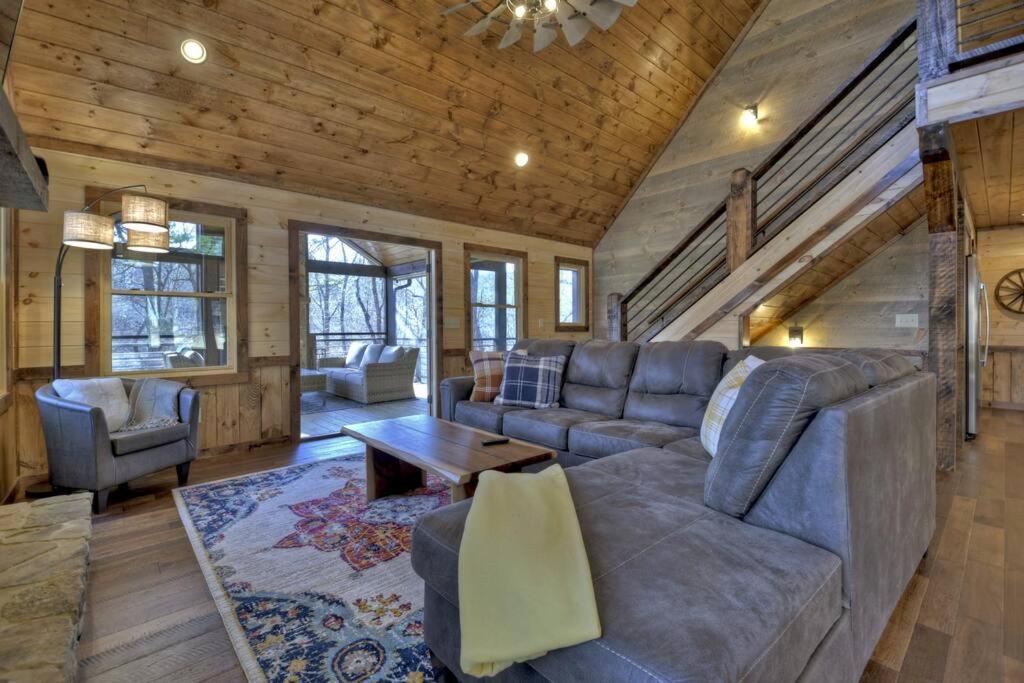 Rosewood Retreat - Hot Tub Fire Pit Pool Table Villa Blue Ridge Exteriör bild
