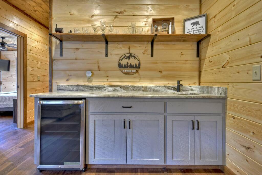 Rosewood Retreat - Hot Tub Fire Pit Pool Table Villa Blue Ridge Exteriör bild