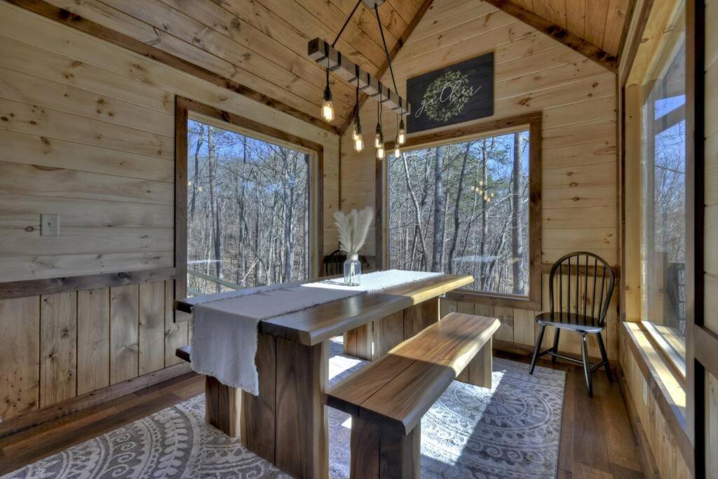 Rosewood Retreat - Hot Tub Fire Pit Pool Table Villa Blue Ridge Exteriör bild