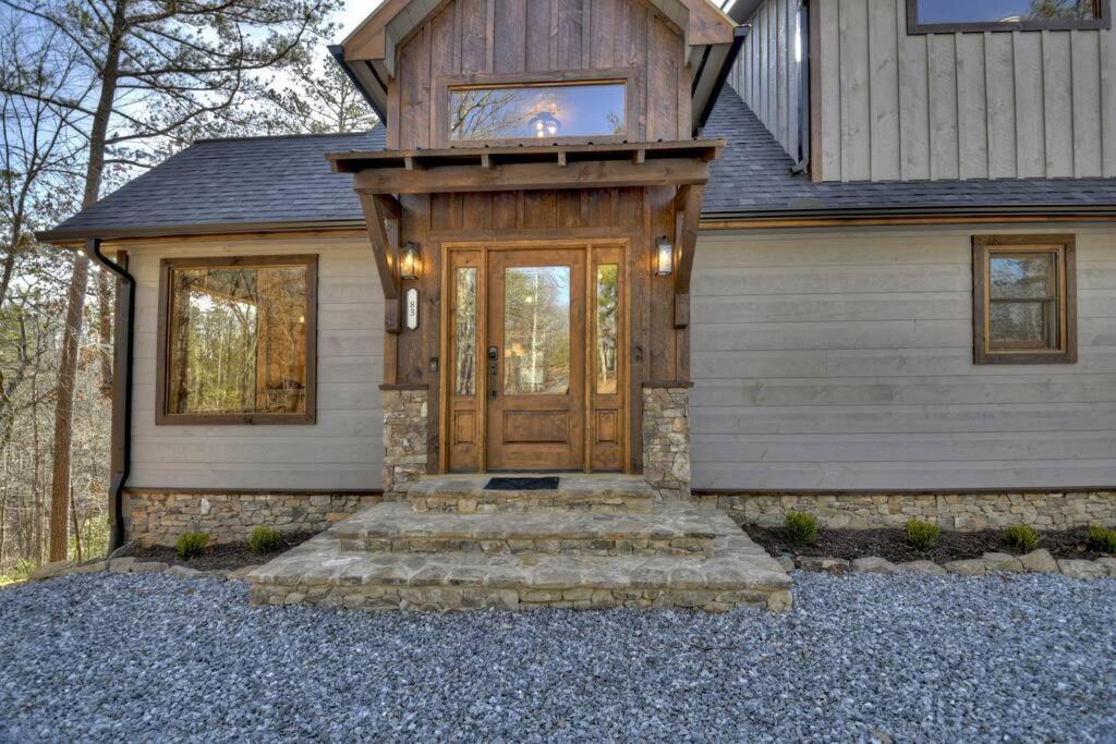 Rosewood Retreat - Hot Tub Fire Pit Pool Table Villa Blue Ridge Exteriör bild