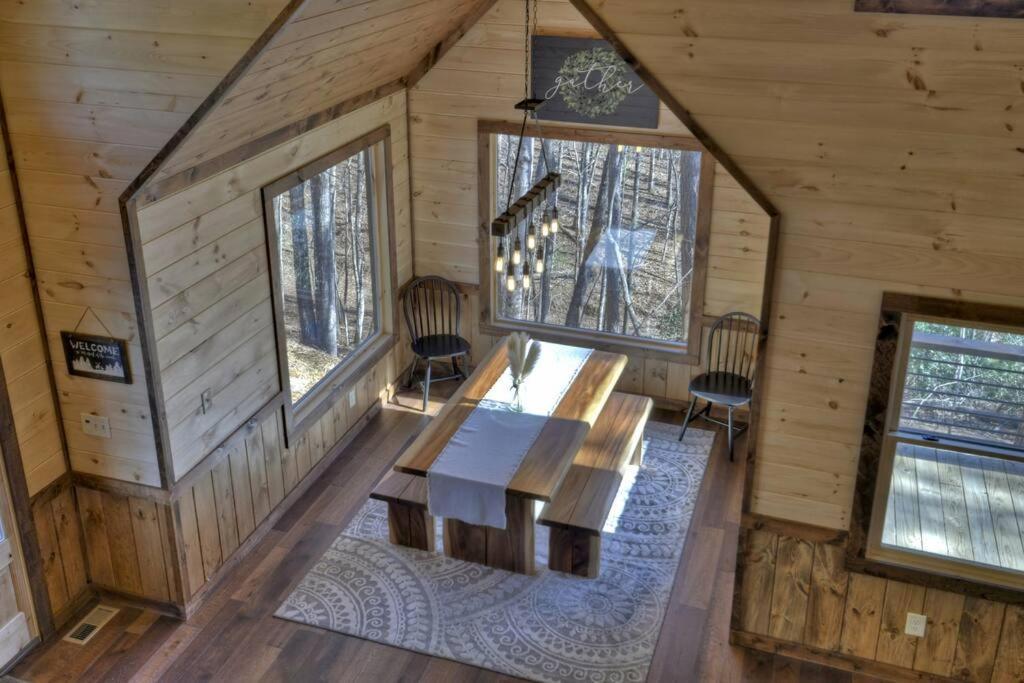 Rosewood Retreat - Hot Tub Fire Pit Pool Table Villa Blue Ridge Exteriör bild
