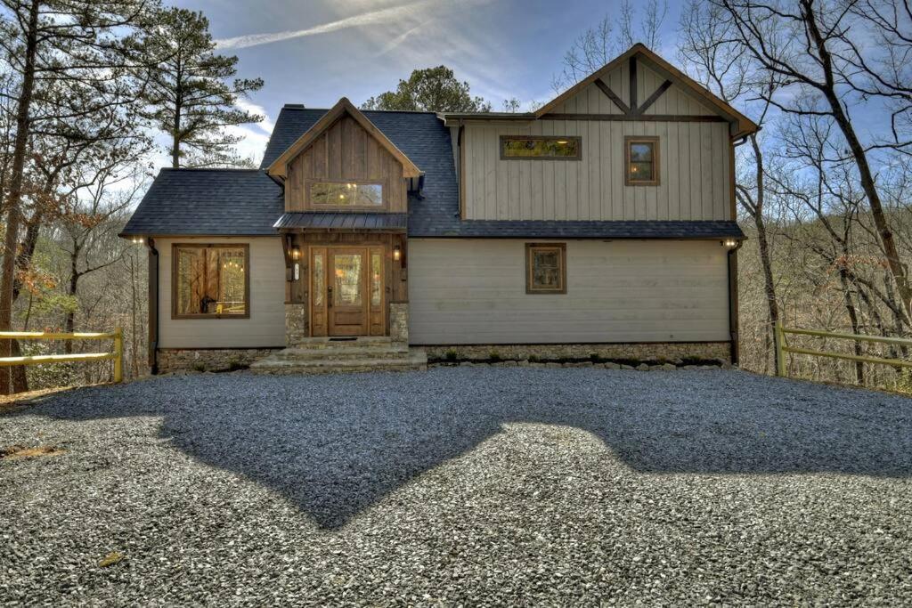 Rosewood Retreat - Hot Tub Fire Pit Pool Table Villa Blue Ridge Exteriör bild