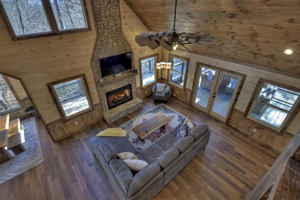 Rosewood Retreat - Hot Tub Fire Pit Pool Table Villa Blue Ridge Exteriör bild